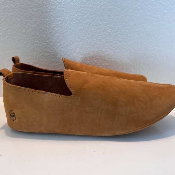 NWOT - LA LECHE Mens Suede House Slippers - Handmade - Size 7.5 - Picture 3 of 14